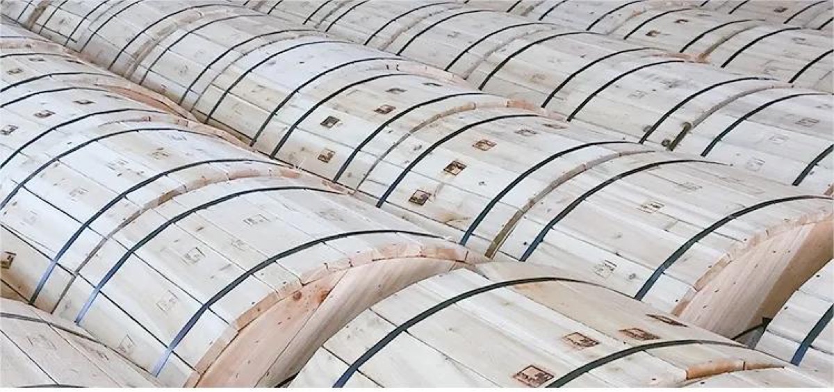 Wooden drum packing